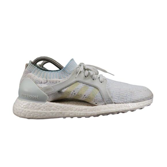 Adidas Shoes Womens 7 Ultraboost Sneaker Parley Athletic Running Sport Knit Blue - Picture 15 of 15